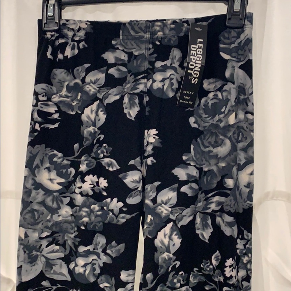 Floral leggings